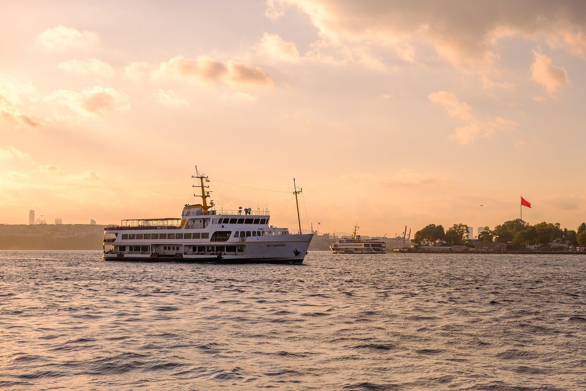 Bosphorus Sunset Cruise on a Private Wooden Yacht